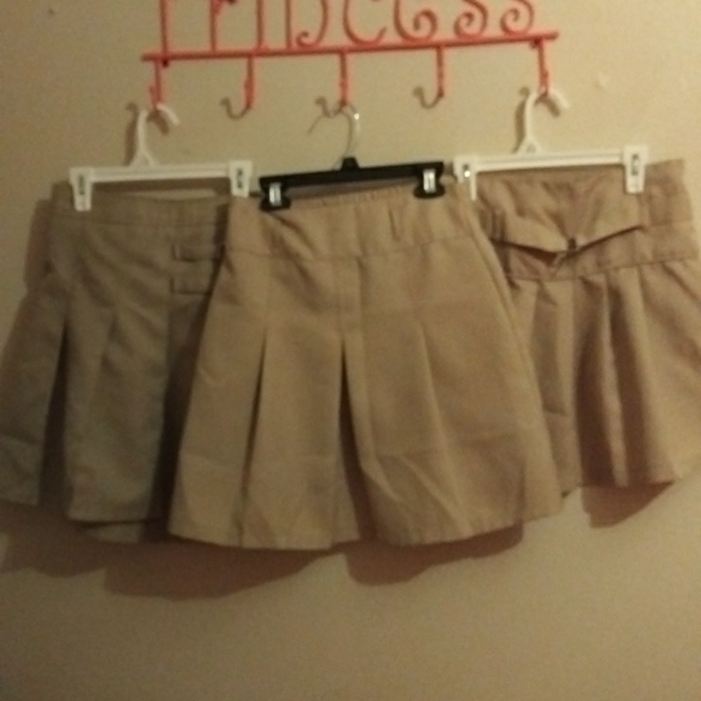 3 plated skirts